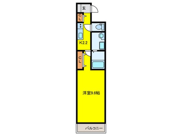 アルモニーブラッセの物件間取画像